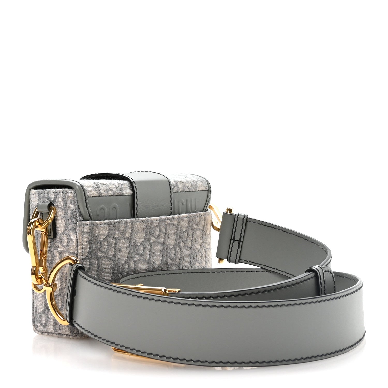 Christian Dior Oblique 30 Montaigne Box Bag Grey 3 of 10