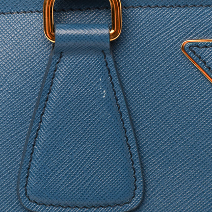 Prada Saffiano Lux Parabole Tote Cobalto 11 of 11