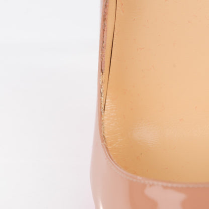 Christian Louboutin Patent So Kate 120 Pumps 38 Nude 9 of 9