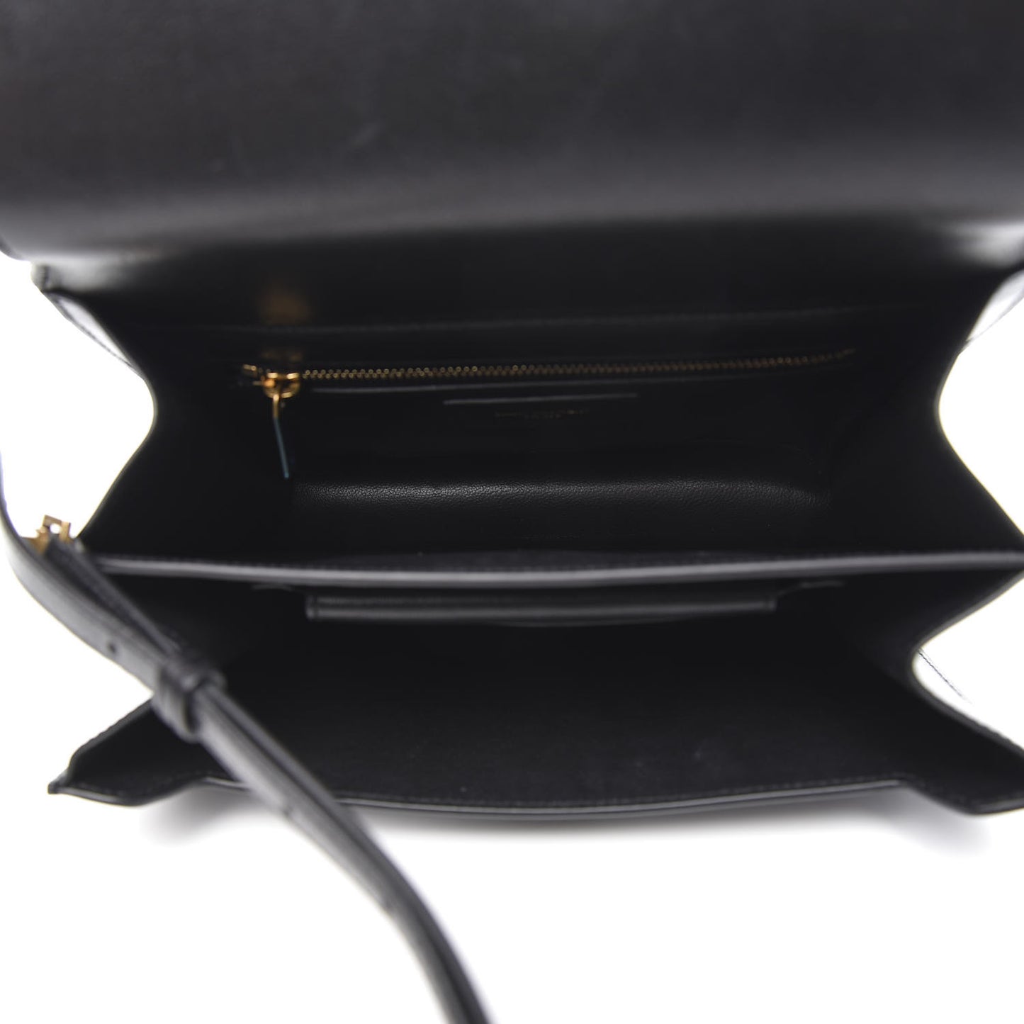 Smooth Calfskin Catherine Crossbody Black