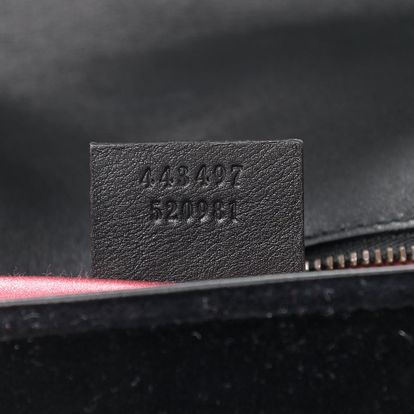 Velvet Matelasse Small GG Marmont Shoulder Bag Black