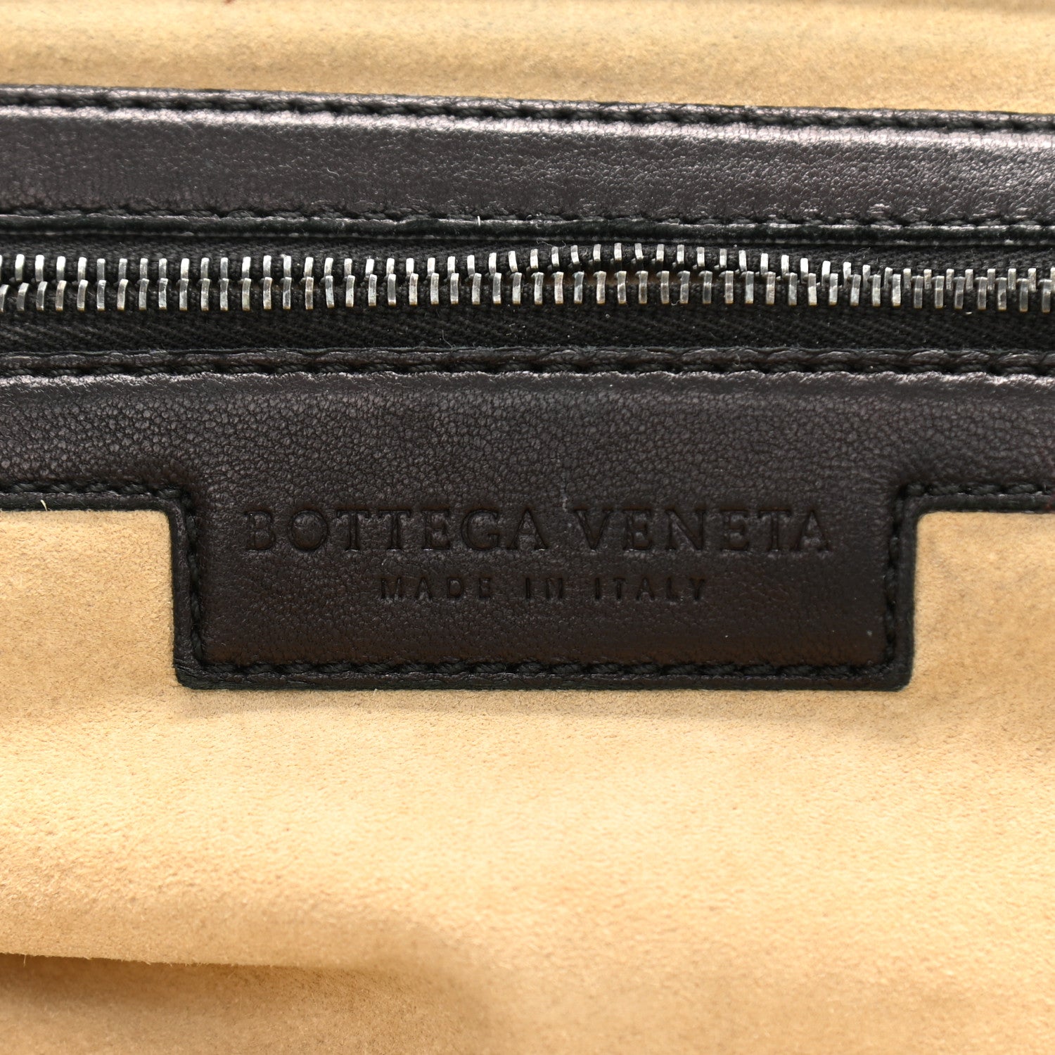 Bottega Veneta Nappa Intrecciato Frame Shoulder Bag Black 6 of 15
