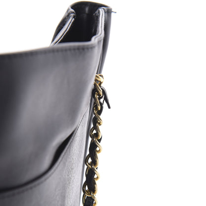 Chanel Lambskin Shopping Tote Black 12 of 13