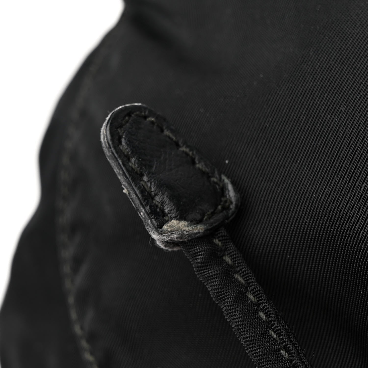 Prada Tessuto Nylon Saffiano Small Backpack Black 11 of 13