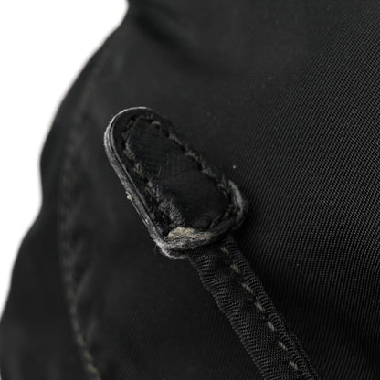 Prada Tessuto Nylon Saffiano Small Backpack Black 11 of 13