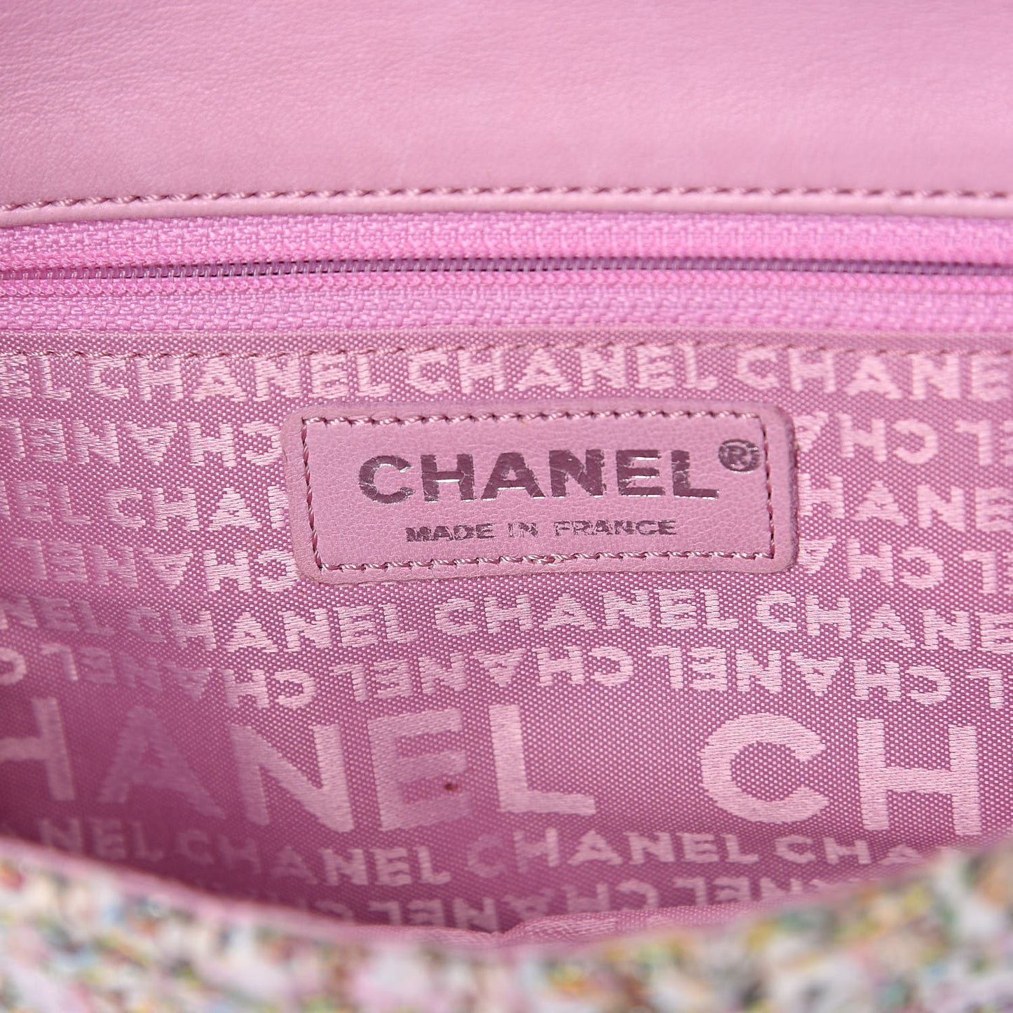 Tweed CC Flap Multicolor
