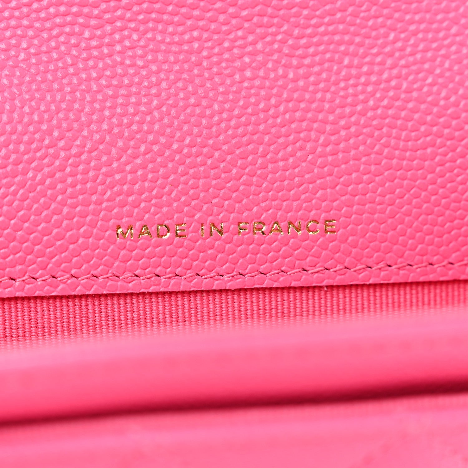 Chanel Caviar Quilted Flap Card Holder Wallet Pink 6 of 7