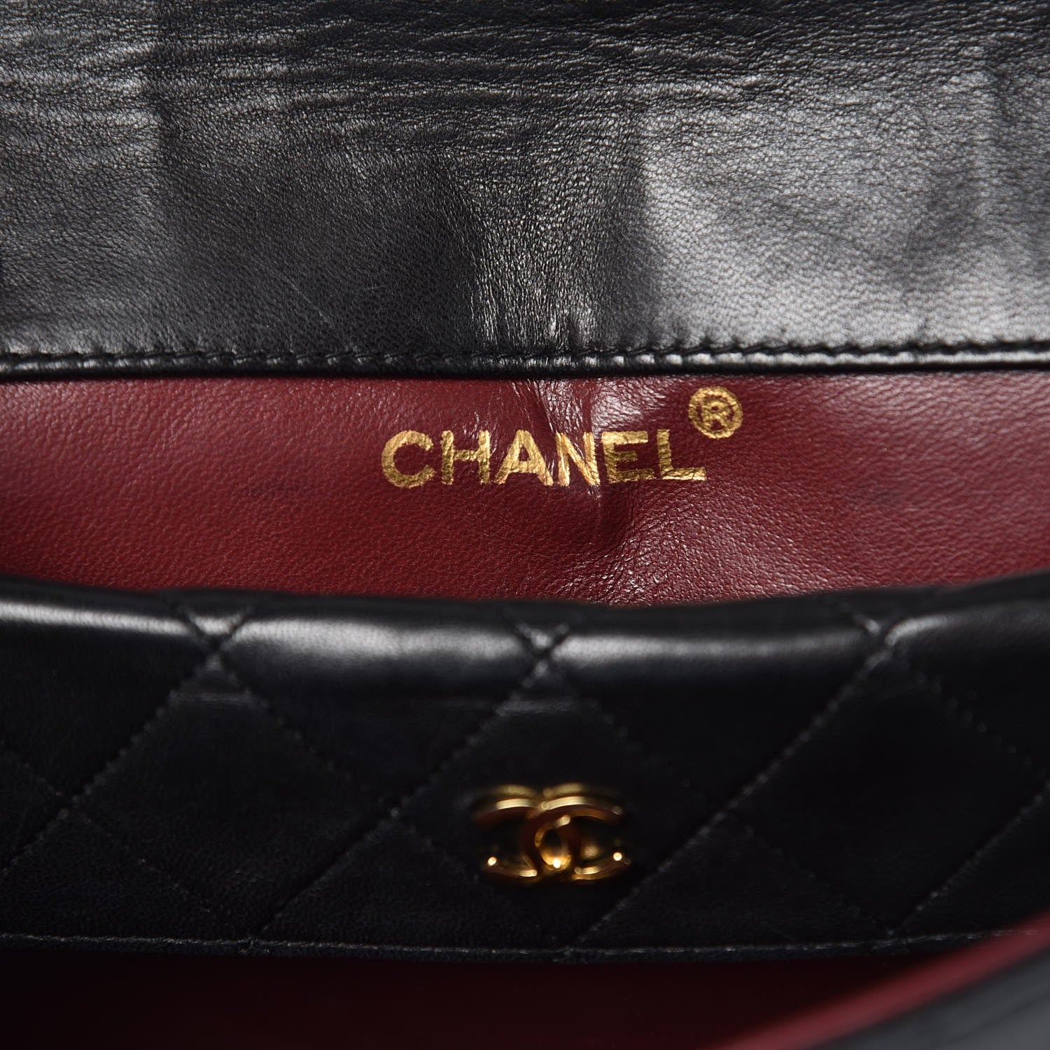 Chanel Lambskin Quilted Small Single Flap Black 7 of 16