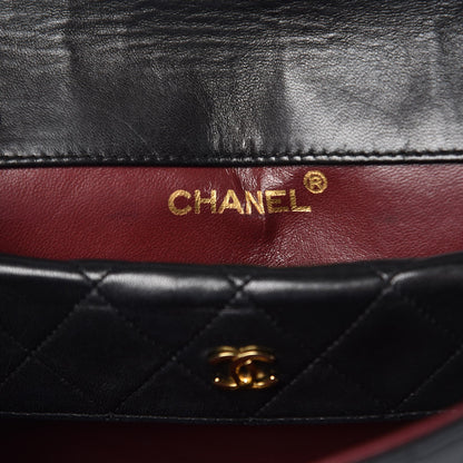Chanel Lambskin Quilted Small Single Flap Black 7 of 16