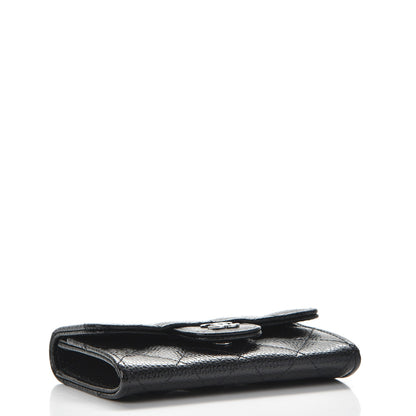 Chanel Caviar Quilted Flap Card Holder Black 4 of 8
