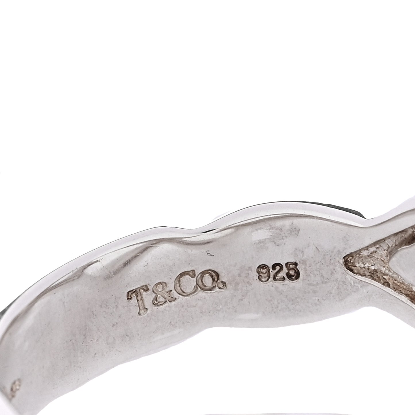 Sterling Silver Paloma Picasso Double Loving Heart Ring 52 6