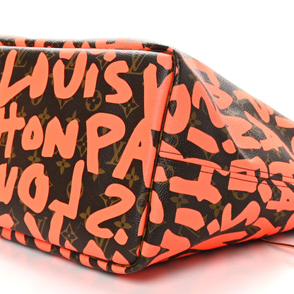 Louis Vuitton Monogram Graffiti Neverfull GM Orange 10 of 10