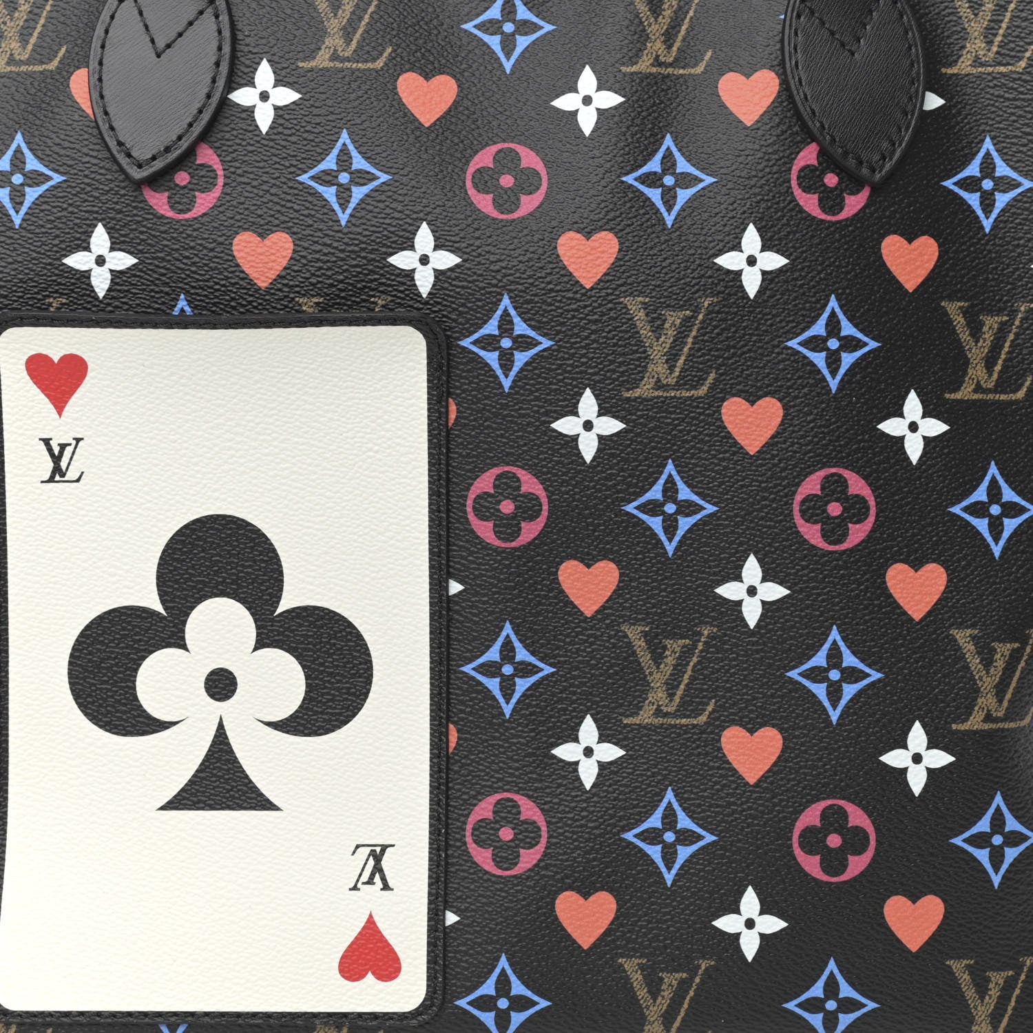 Louis Vuitton Game On Neverfull MM Black 9 of 12
