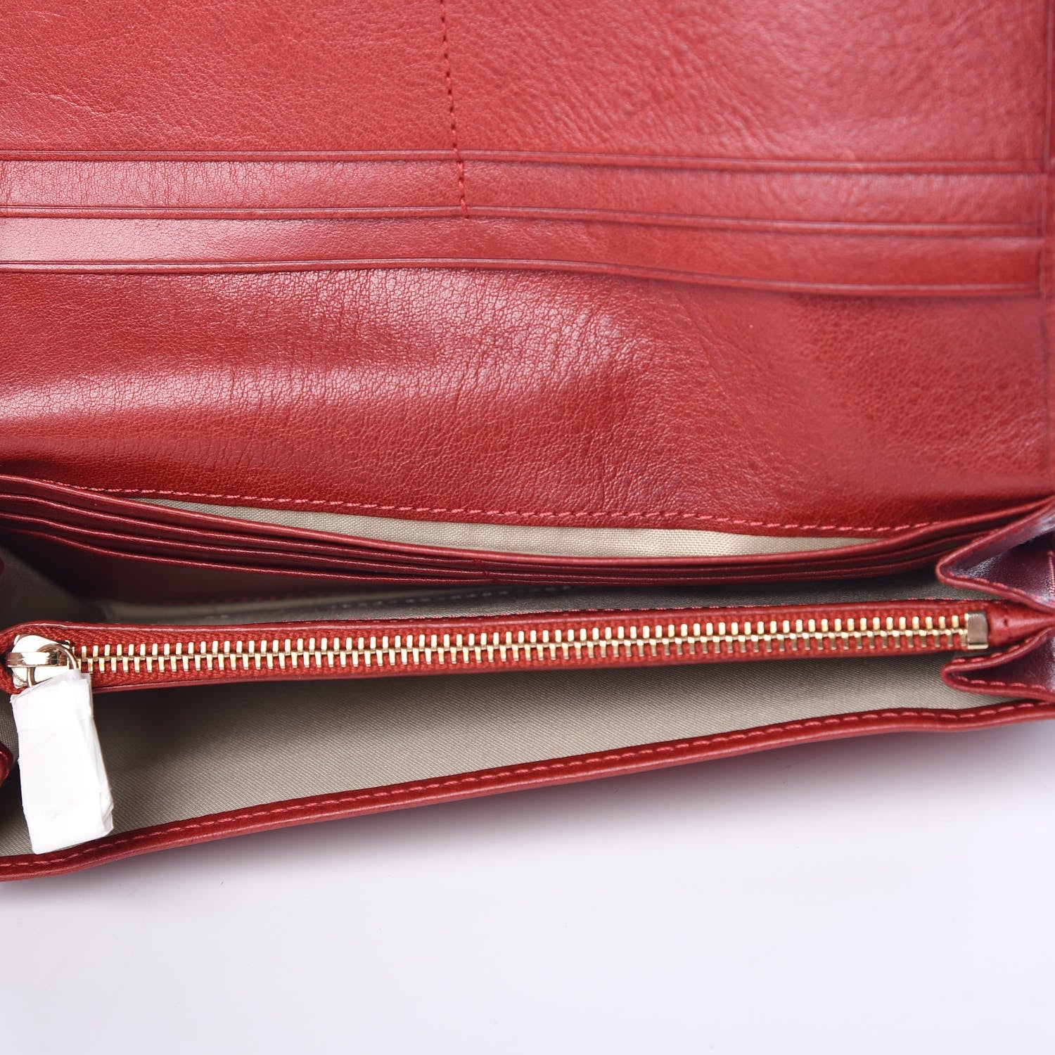 Mulberry Classic Grain Continental Wallet Poppy Red 5 of 8