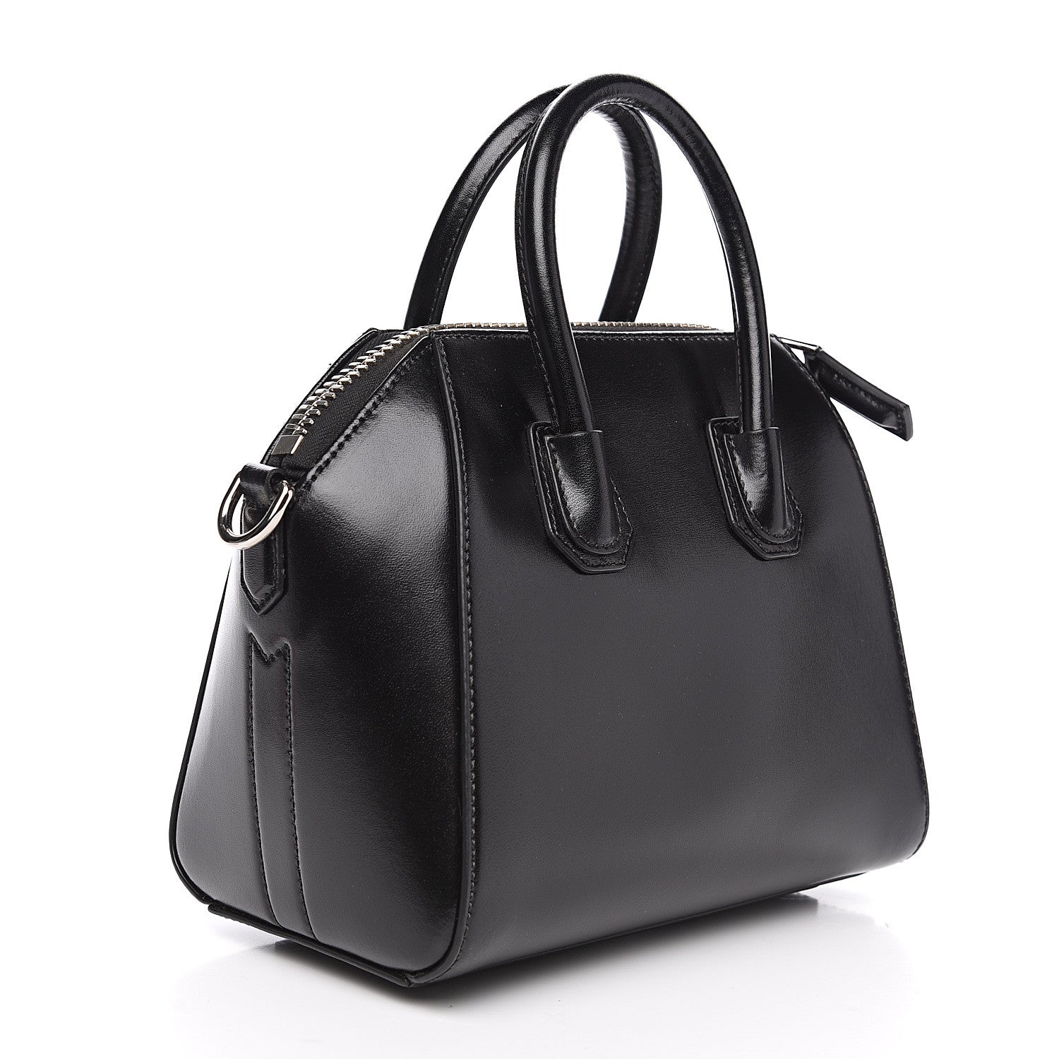 Givenchy Shiny Lord Calfskin Mini Antigona Black 2 of 8