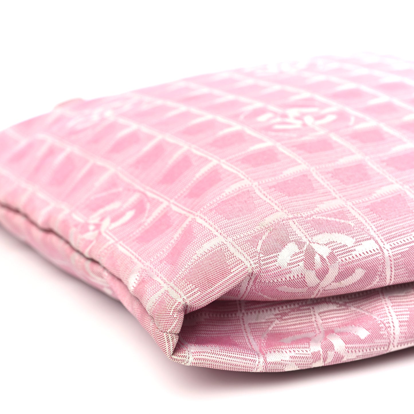 Nylon Large Travel Tote Pink