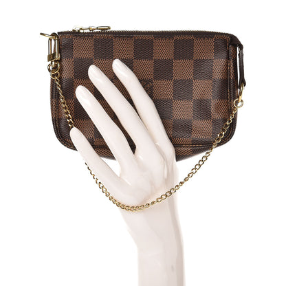 Louis Vuitton Damier Ebene Mini Pochette Accessories 2 of 6