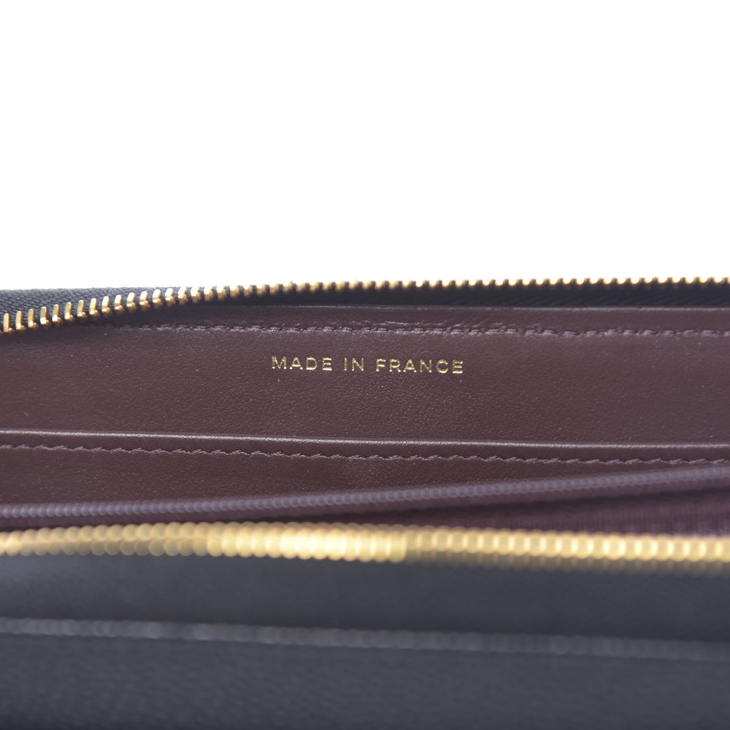 Chanel Caviar Quilted Large Gusset Zip Around Wallet Black 7 of 8
