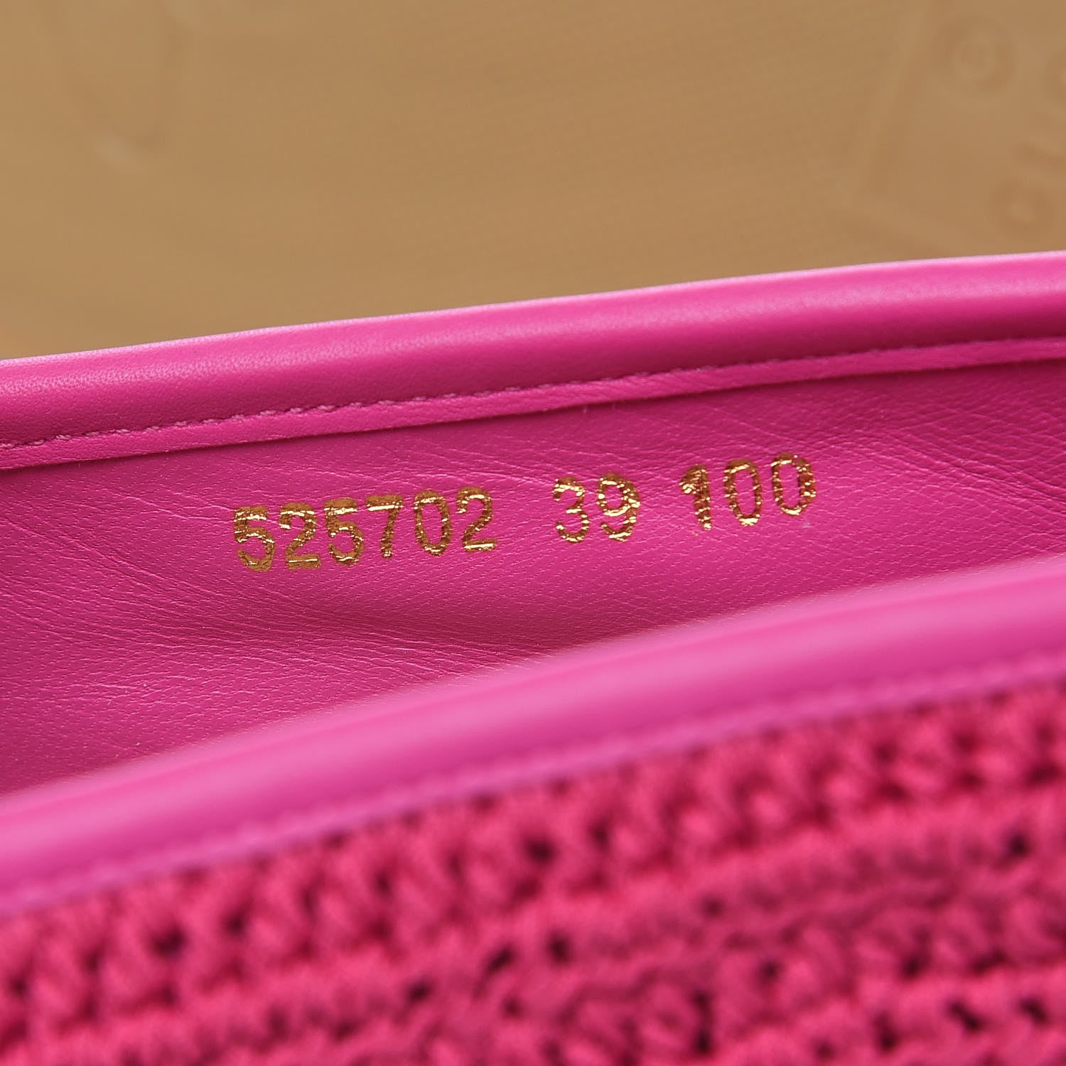 Gucci Cotton Crochet Pearly GG Marmont Espadrilles 39 Cyclamen Rose 8 of 10