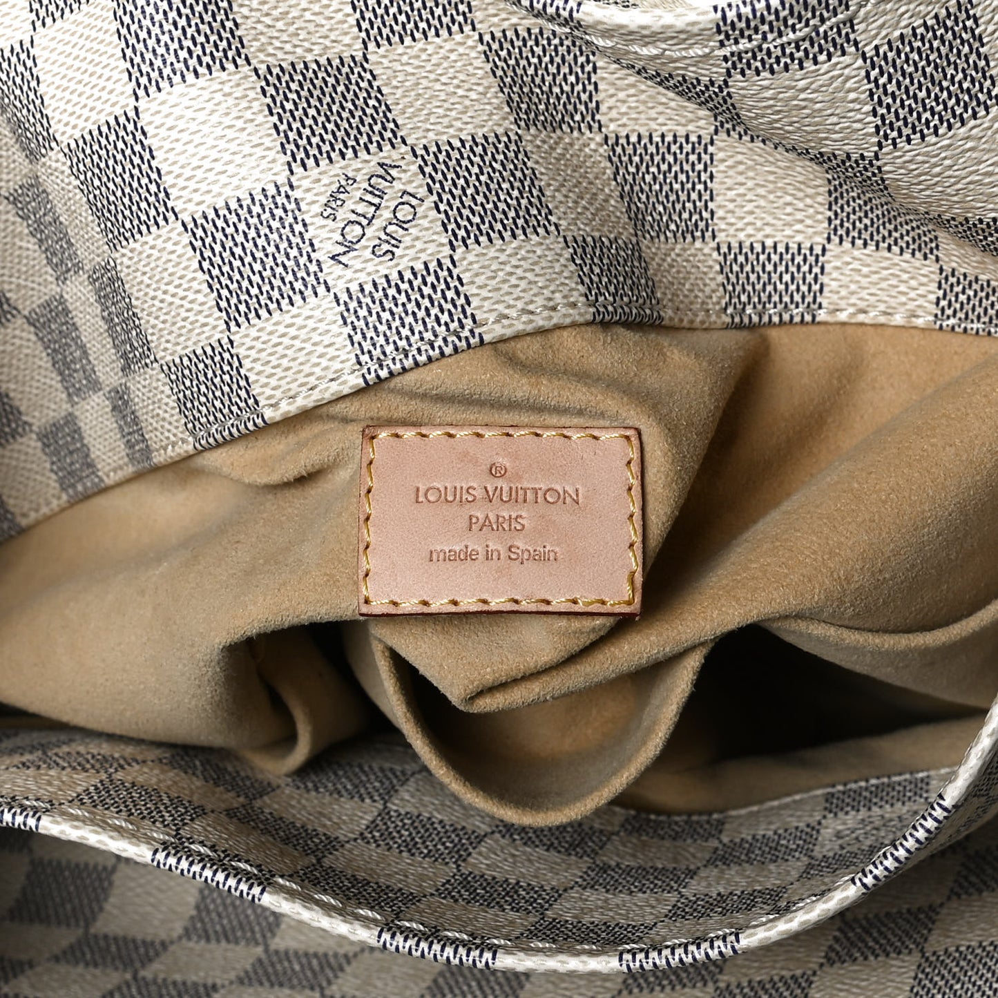 Damier Azur Artsy MM