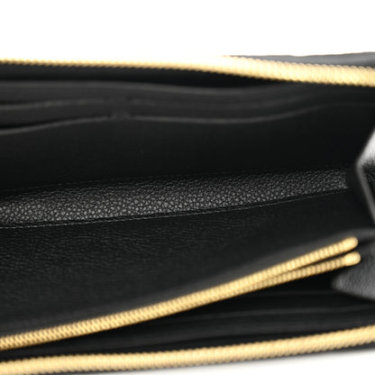 Louis Vuitton Empreinte Clemence Wallet Black 5 of 8