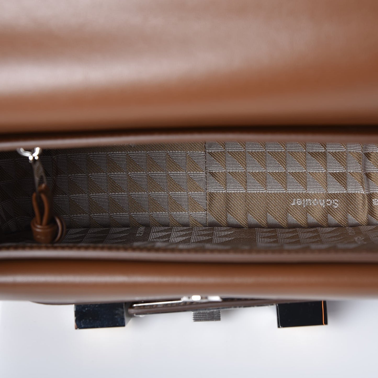 Smooth Calfskin Mini PS11 Classic Shoulder Bag Hazelnut