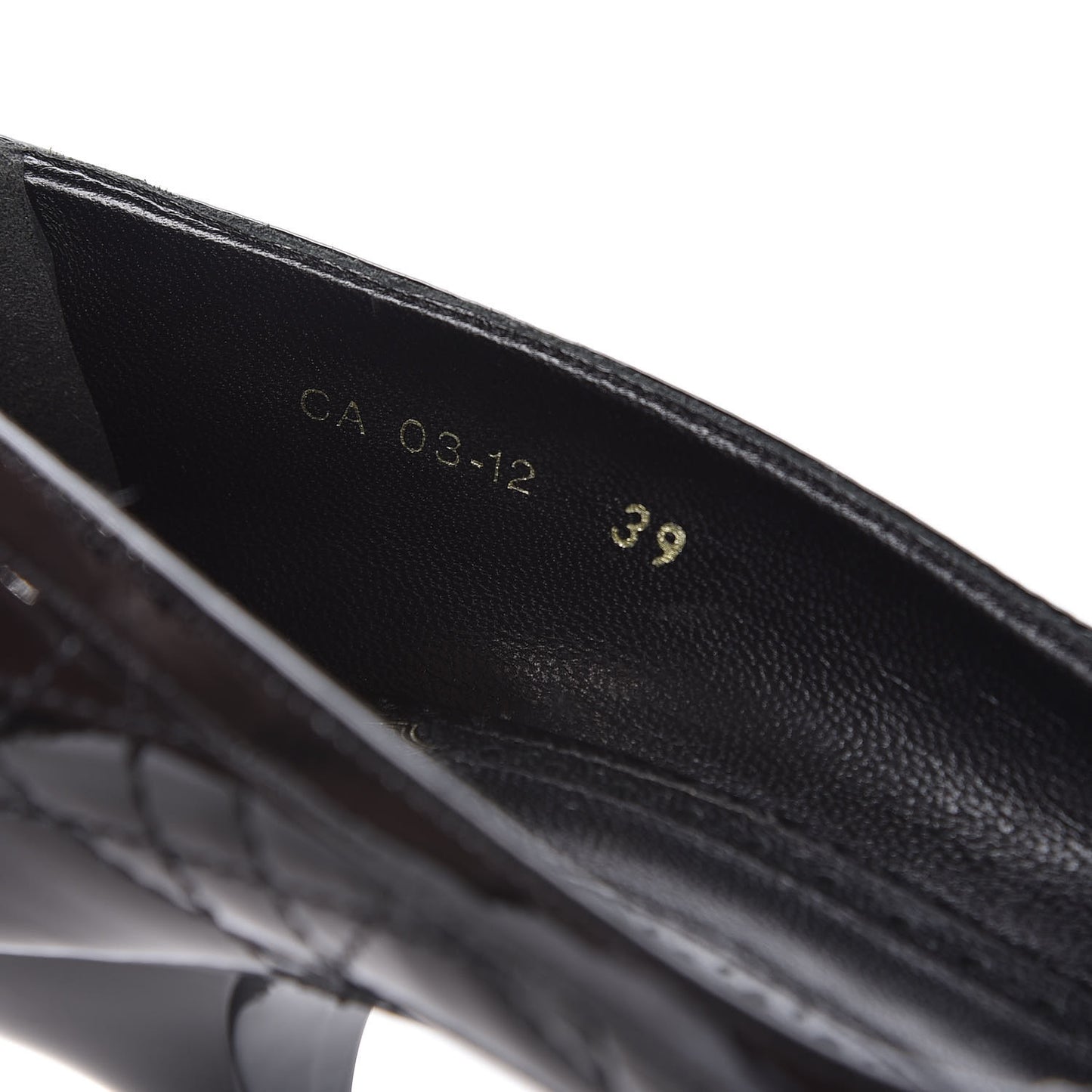 Patent Cannage Bow2 Peep Toe Pumps 39 Black