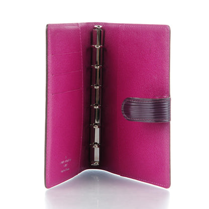 Louis Vuitton Epi Small Ring Agenda Cover Cassis 5 of 9