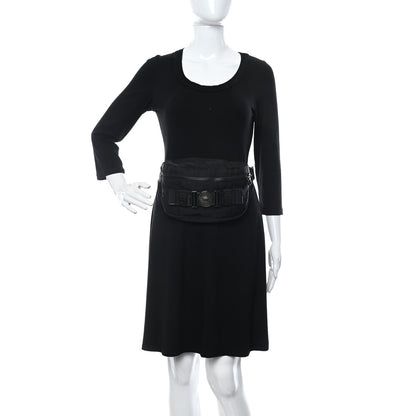 Versace Nylon Palazzo Medusa Belt Bag Black 2 of 13