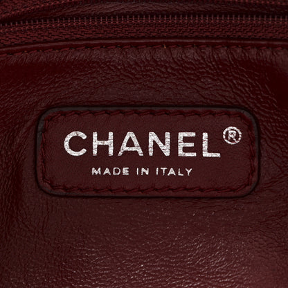 Chanel Lambskin Quilted Giant CC Flap Shoulder Bag Purple 6 of 10