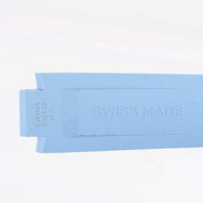 Louis Vuitton Rubber Monogram Tambour 10mm Watch Strap Blue 3 of 4