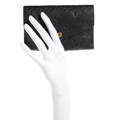 Louis Vuitton Empreinte Compact Curieuse Wallet Black 9 of 14