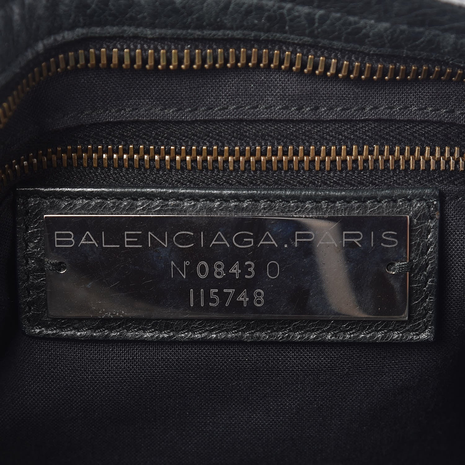 Balenciaga Agneau Classic Hardware City Black 7 of 12