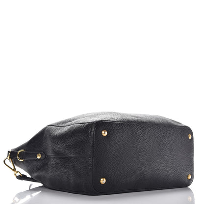 Prada Vitello Daino Tote Nero Black 4 of 11