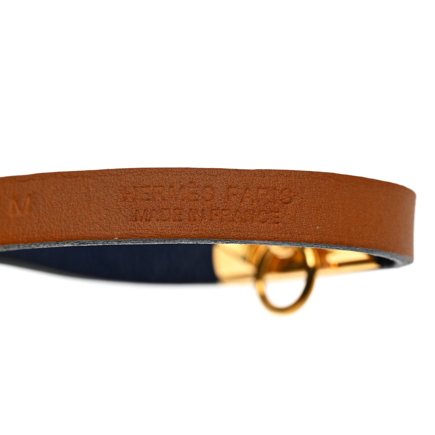 Hermes Chamonix Micro Rivale Bracelet M Bleu Saphir 4 of 6