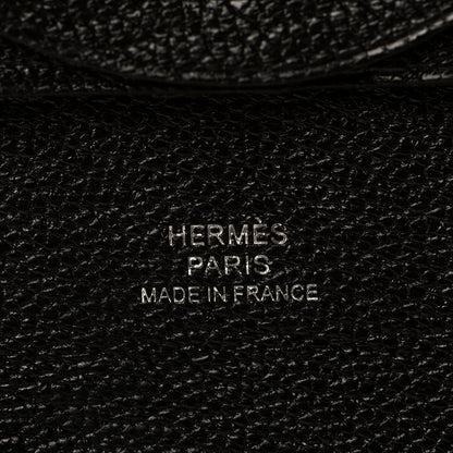 Hermes Chevre Mysore Bastia Coin Purse Black 6 of 6