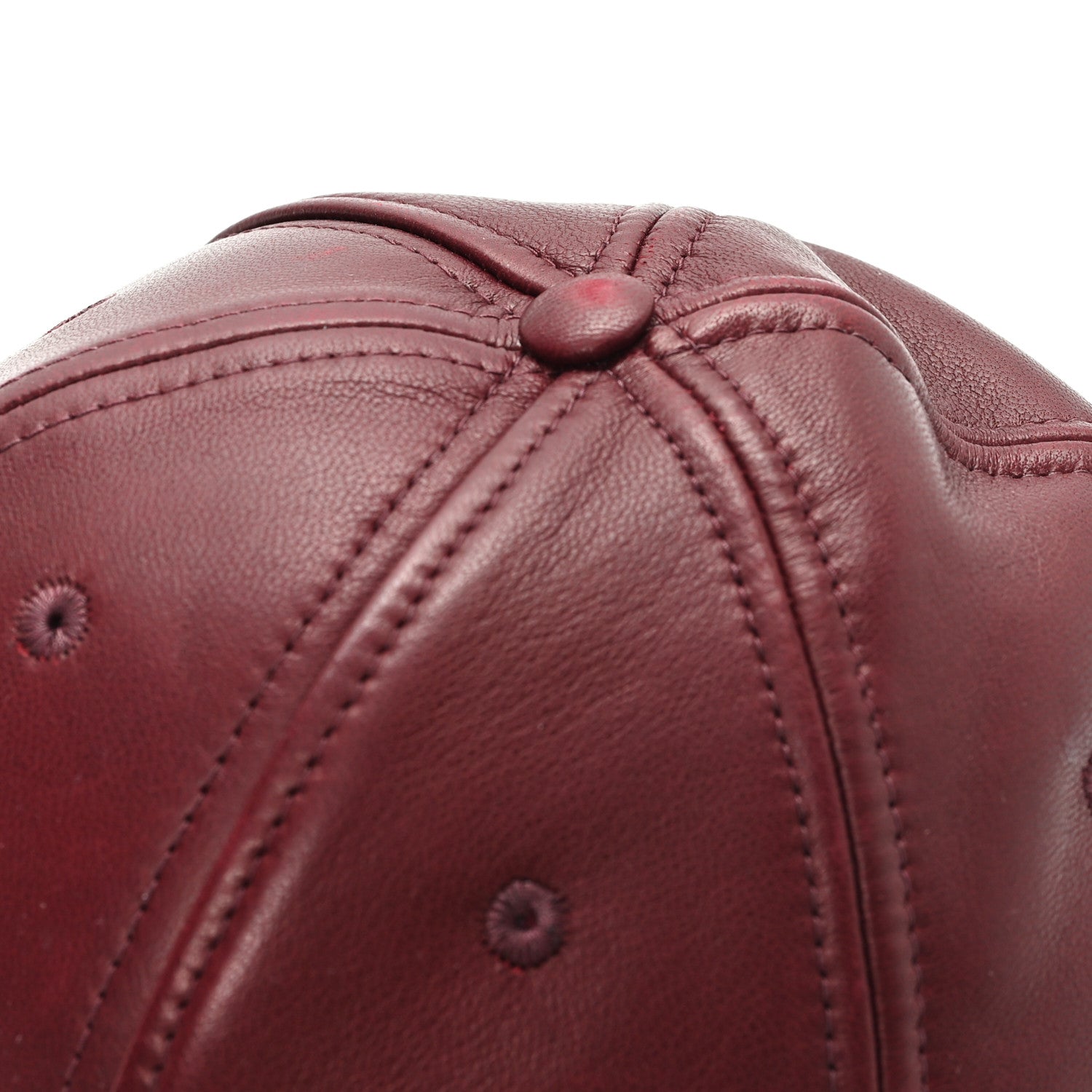 Gucci Nappa GG Baseball Hat M Burgundy 10 of 11