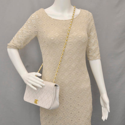 Chanel Lambskin Small Flap White 2 of 11
