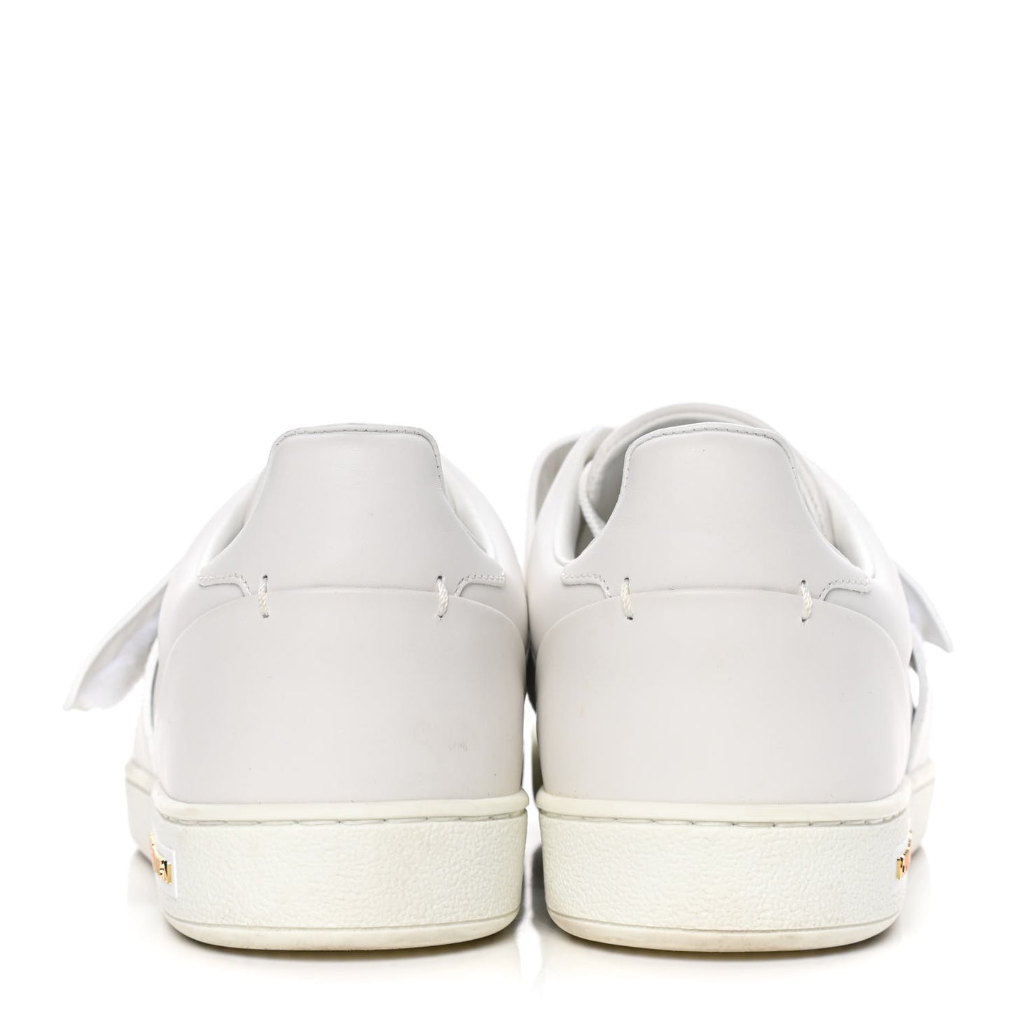 Calfskin Front Row Sneaker 38.5 White