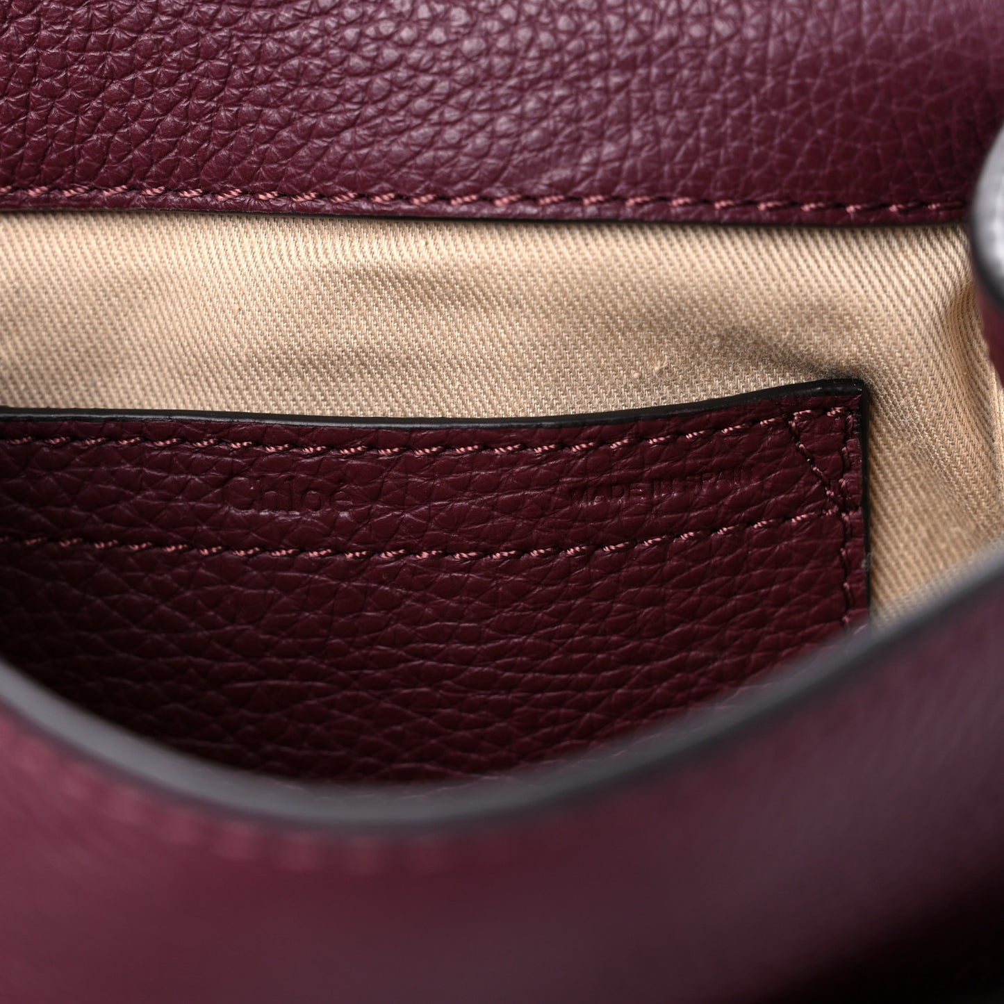 Calfskin Mini Marcie Round Crossbody Bag Wild Purple