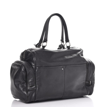 Saint Laurent Calfskin Large Vanity Bowler Black 3 of 8