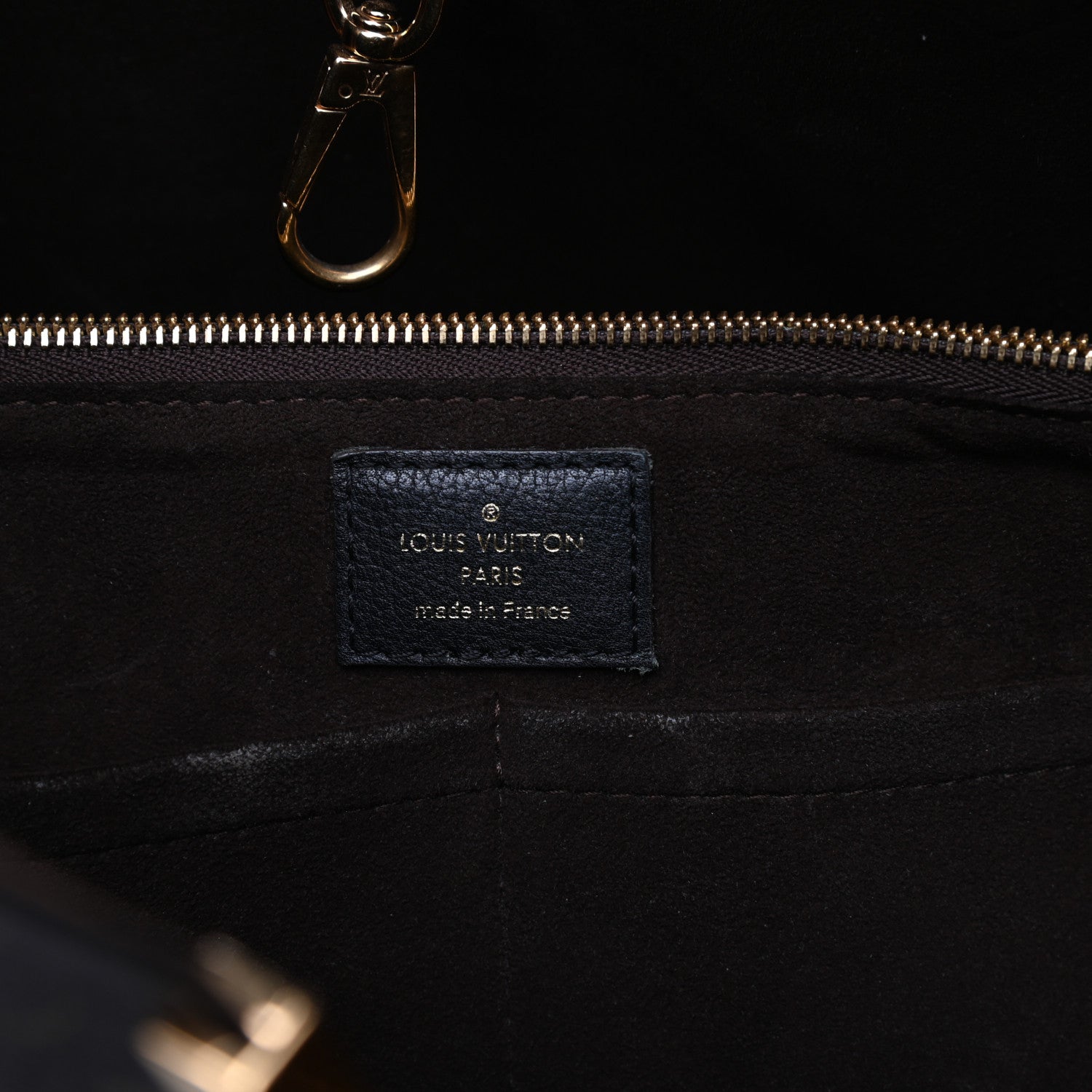 Louis Vuitton Calfskin Monogram Kimono Tote Black 6 of 12
