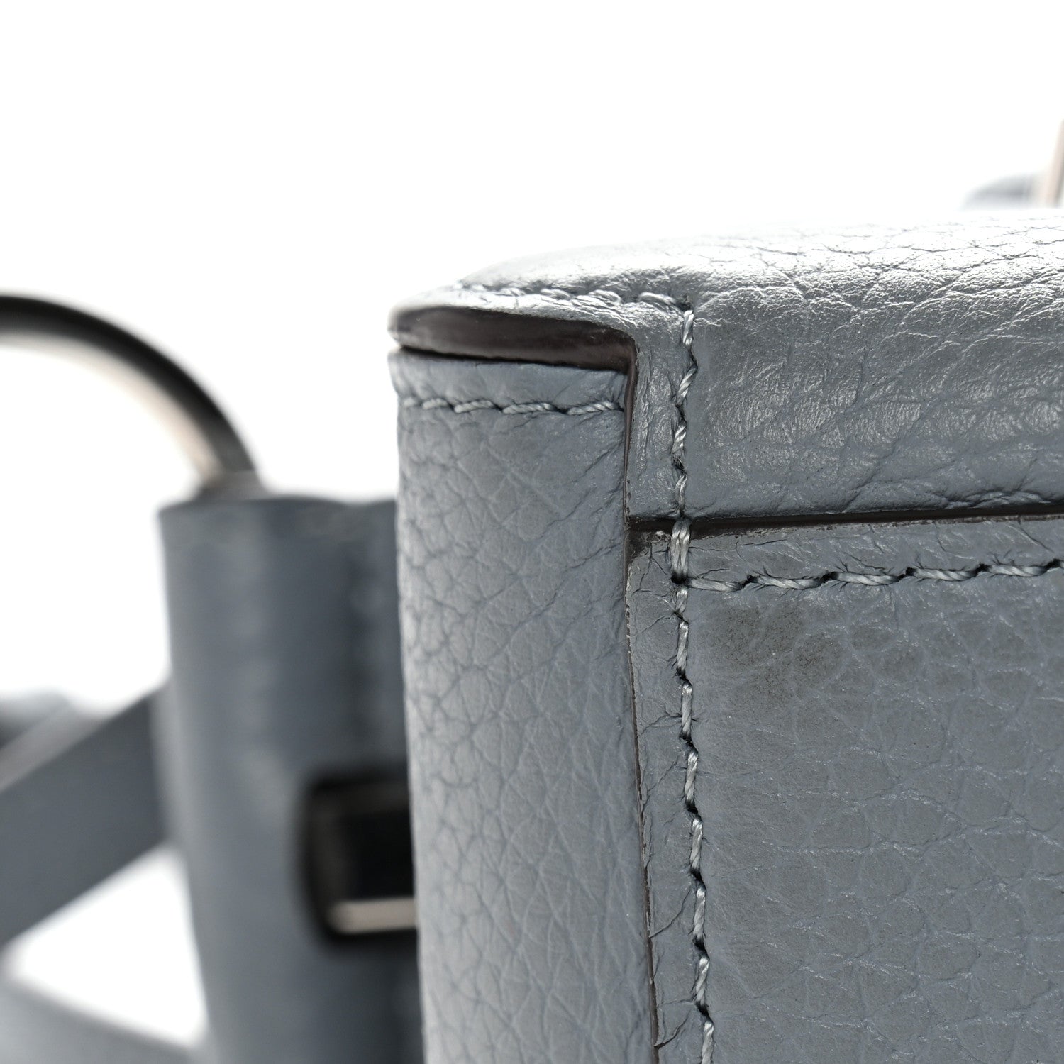 Delvaux Taurillon Soft Nano Cool Box Satchel Pacific 10 of 11