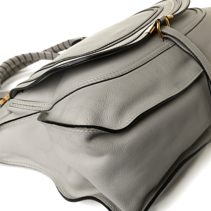 Chloe Calfskin Large Marcie Satchel Dove 28 of 38