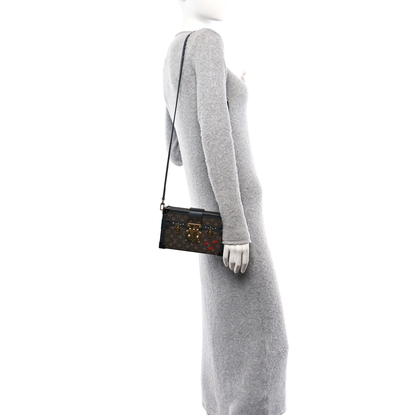Monogram Petite Malle Black