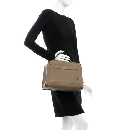 Mulberry Classic Grain Calfskin Small Hopton Clay 3 of 10