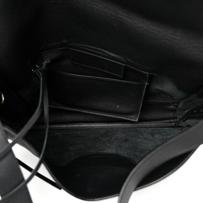 Balenciaga Calfskin Papier Sight Shoulder Bag Black 5 of 11