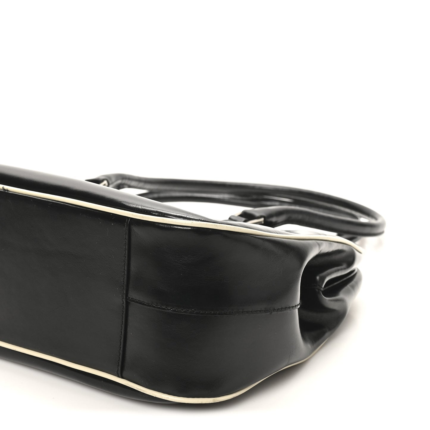 Spazzolato Doctor Bag Black White