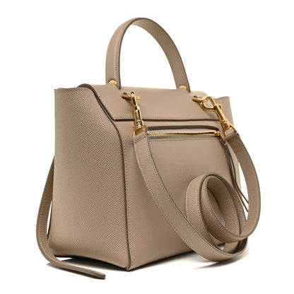 Celine Grained Calfskin Nano Belt Bag Light Taupe 3 of 10
