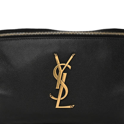 Saint Laurent Grain De Poudre Monogram Belt Bag Black 8 of 12